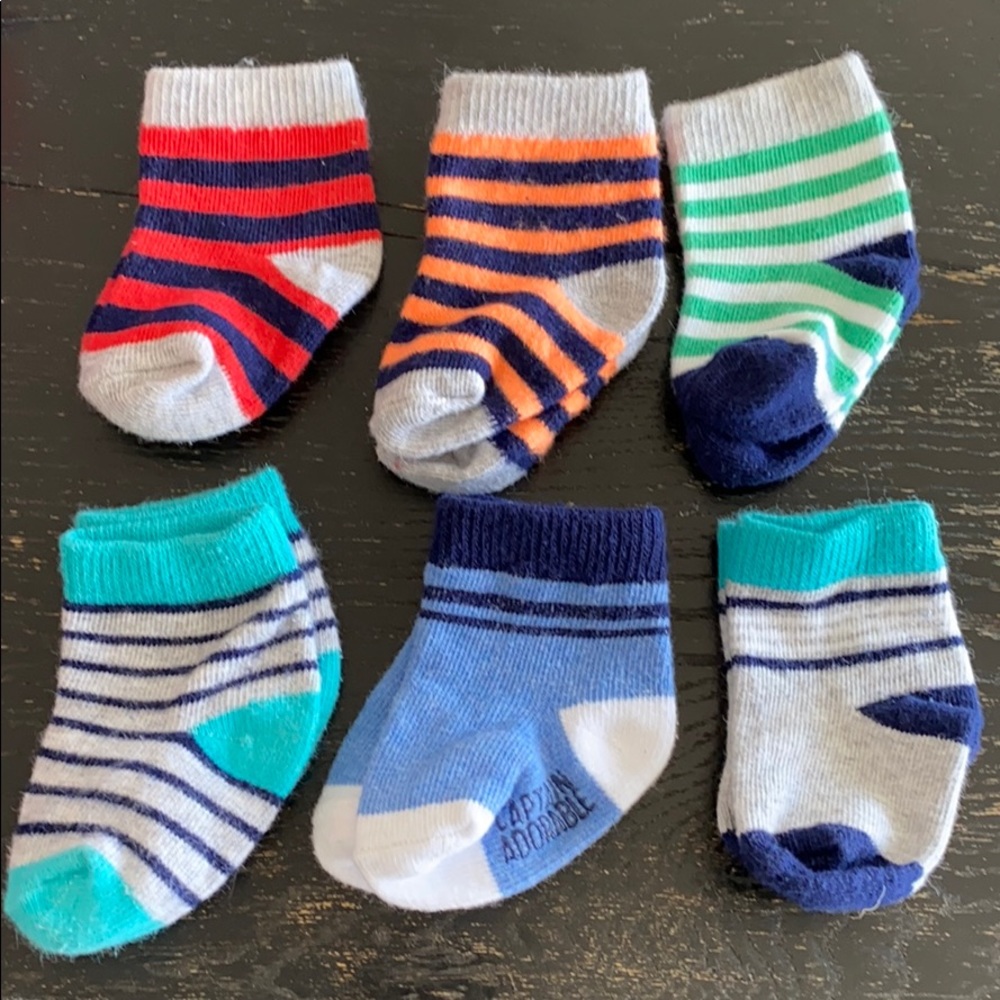 New Carters baby socks